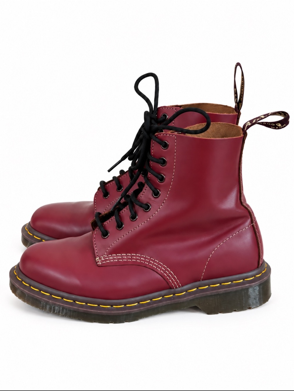 Dr. Martens 1460 Made in England Oxblood Leather Boots UK 6 / US Women’s Size 8